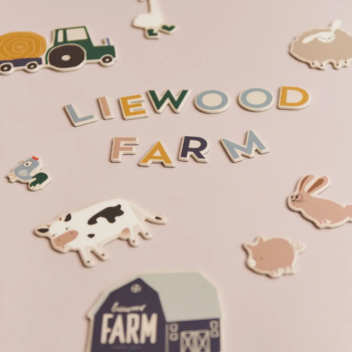 Liewood Vento Farmlife-magneter Farmlife / Sandy