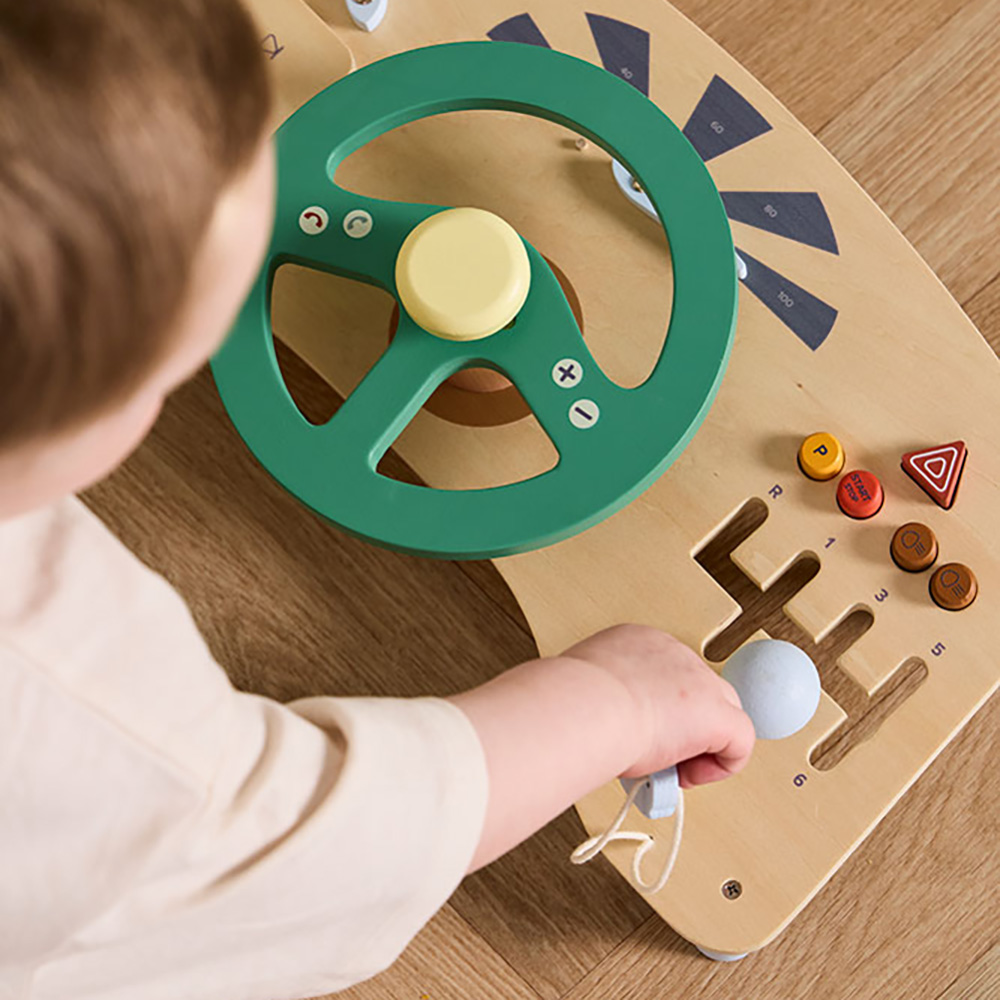 Kids Concept Aktivitestbräda Bil