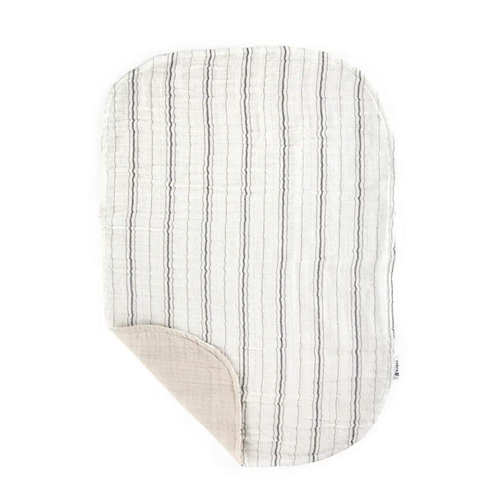 Sebra Skötbäddsunderlägg 2-pack muslin Stripe