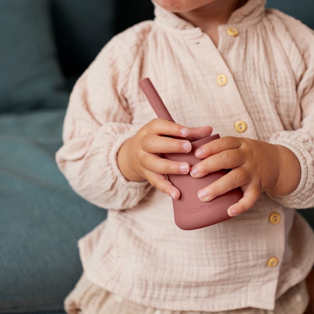 Everyday Baby silikonkopp 2-pack Nature Red