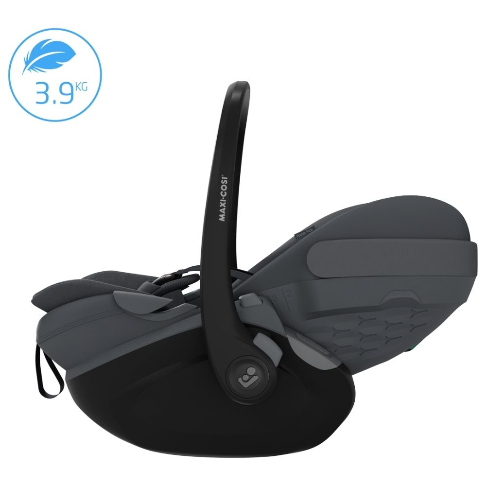 Maxi-Cosi Pebble Slide Pro Babyskydd Moon Graphite