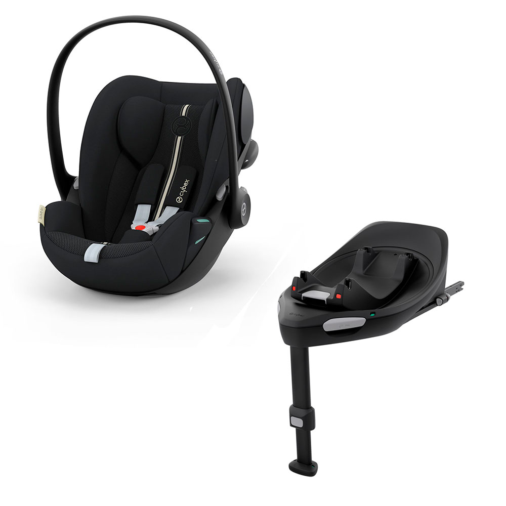 Cybex Cloud G Moon Black Plus bilbarnstolspaket
