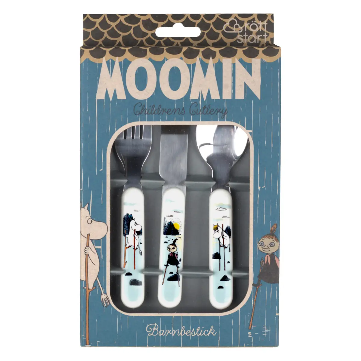 Rätt Start Mumin kobbar & skär, barnbestick