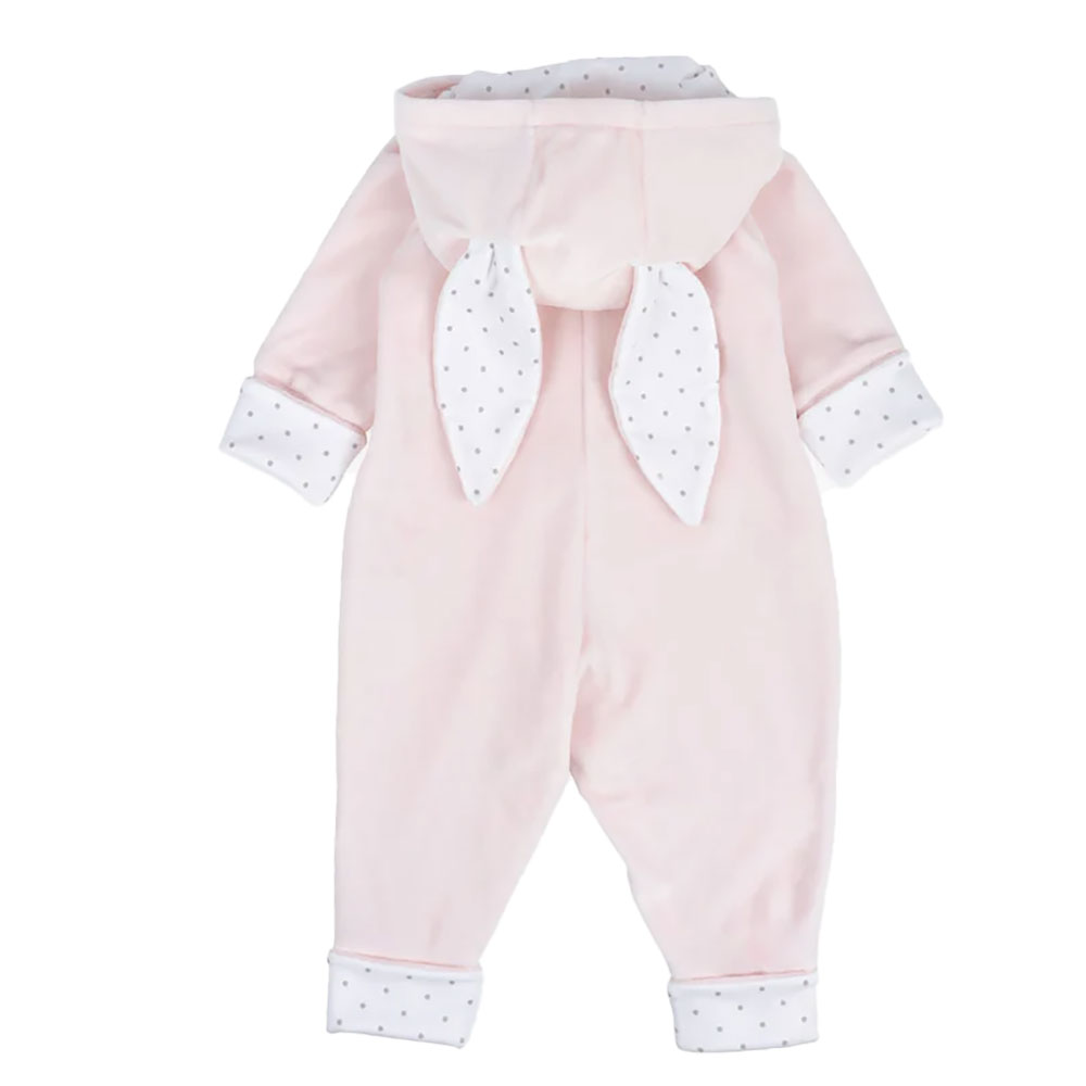 Livly Bunny Overall Newborn Pink