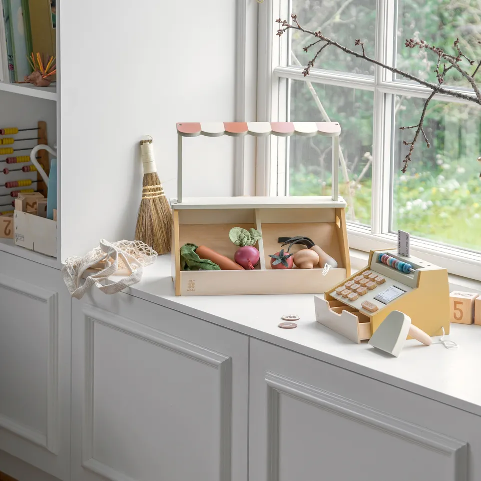 Sebra Marknadsstånd i trä