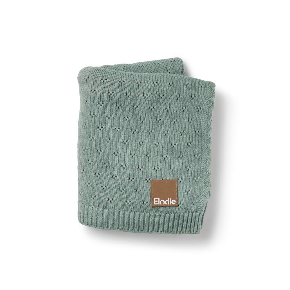 Elodie Details Pointelle filt Pebble Green