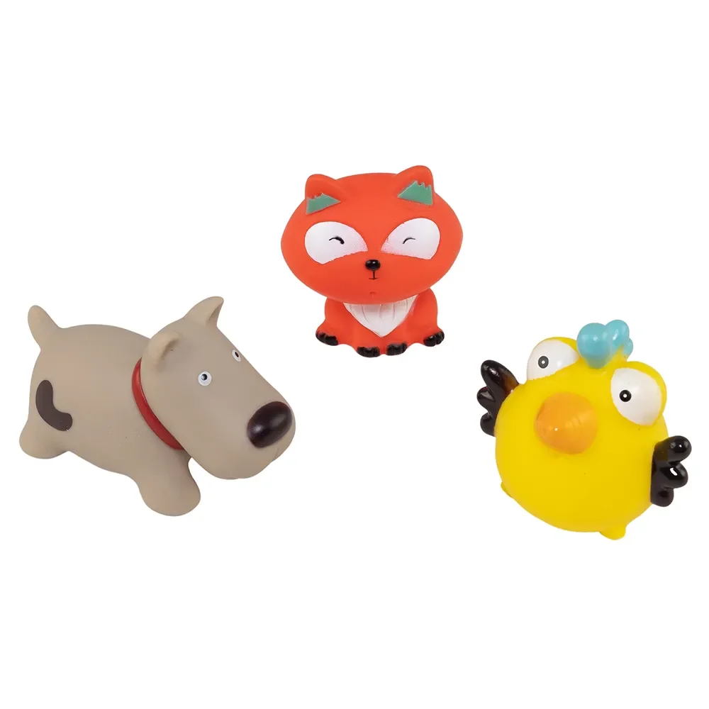 Rätt start Badleksak Husdjur 3-pack