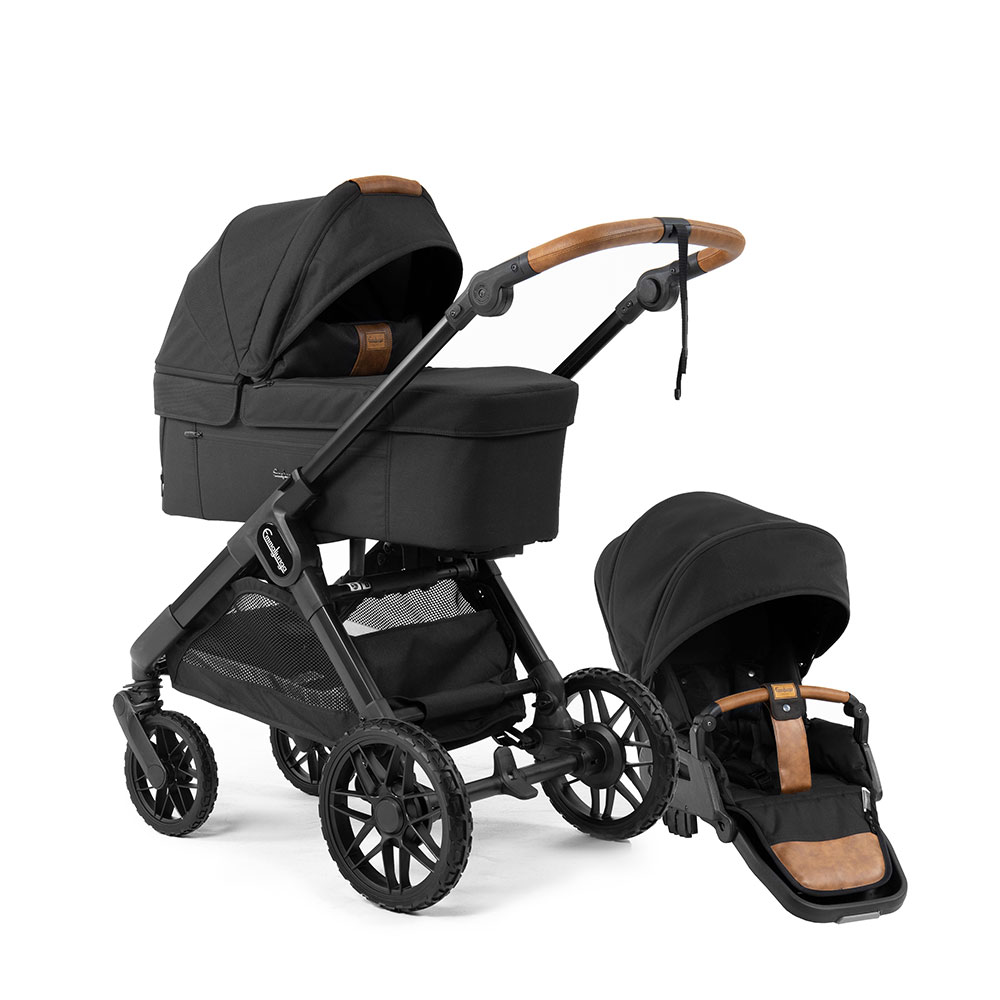 Emmaljunga Sento max Flat+ Outdoor Black