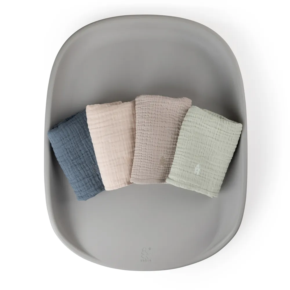 Sebra Skötbäddsunderlägg 2-pack muslin beige