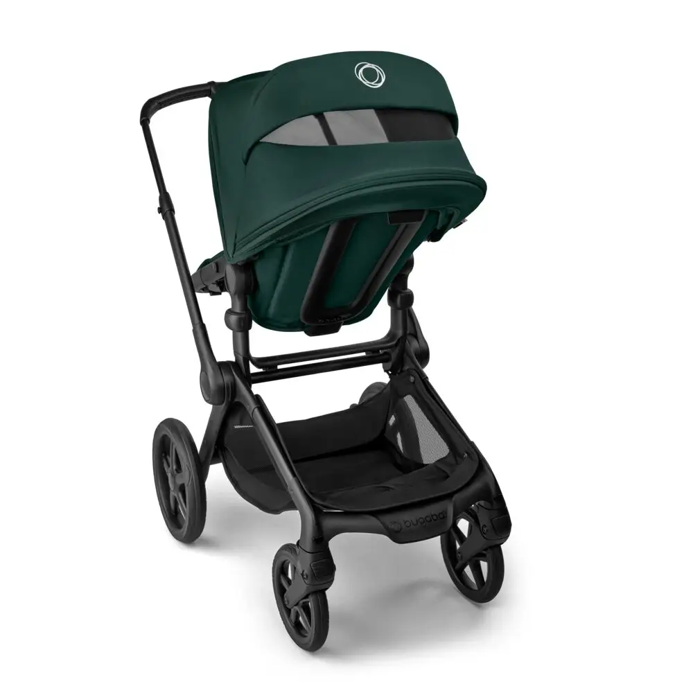 Bugaboo Fox 5 renew barnvagn black/fern green