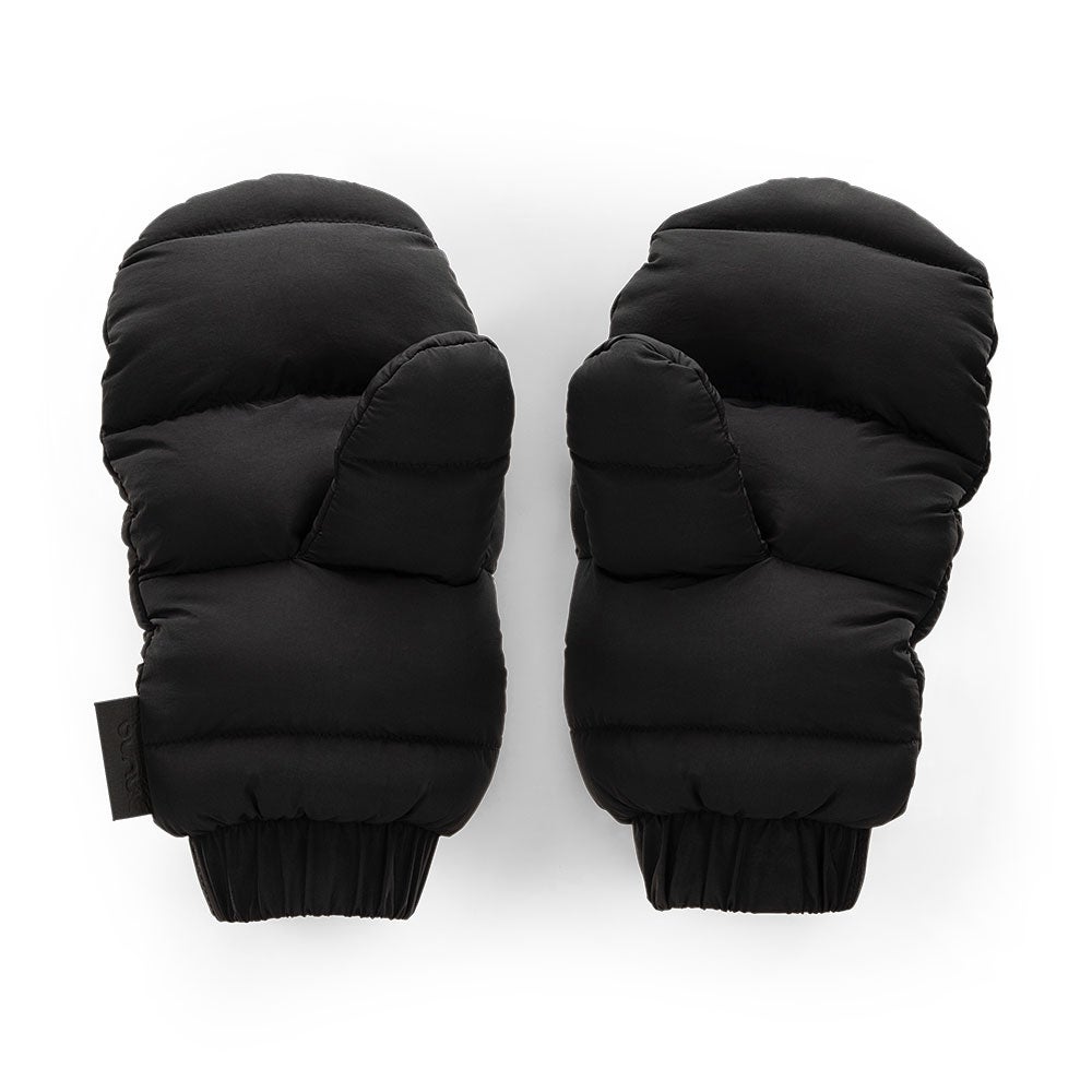Nuna winter set åkpåse merino ull & handskar Caviar