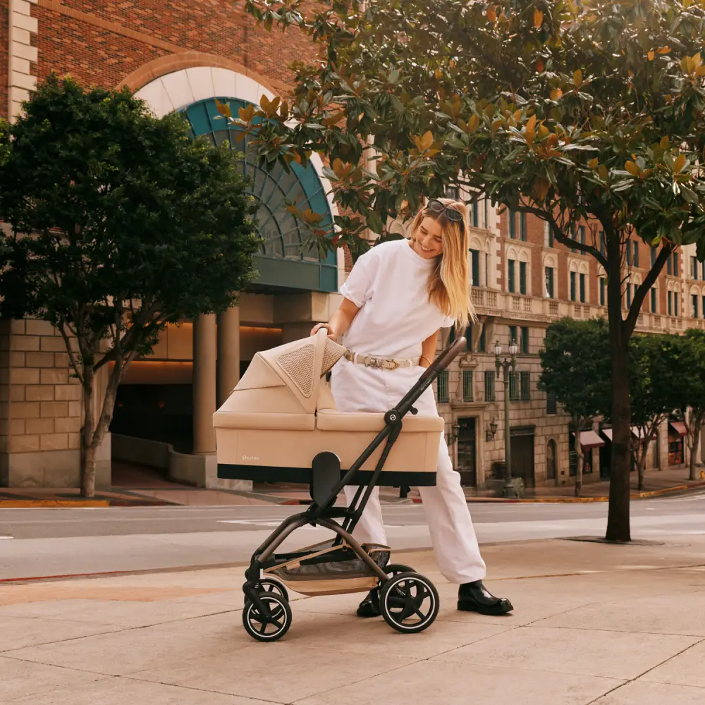 Cybex EEZY S TWIST Barnvagn + 2 TPE Almond Beige