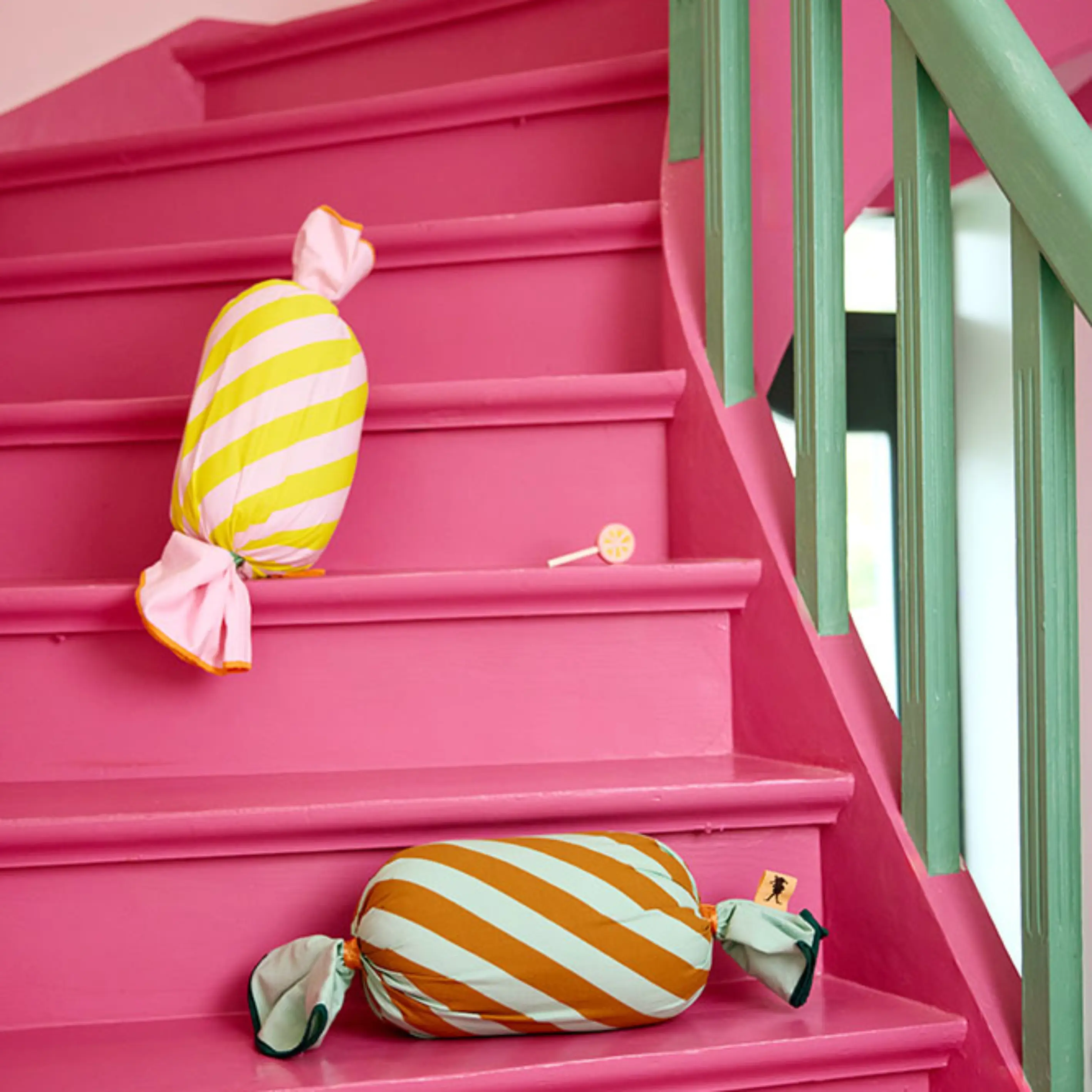 Kids Concept Kudde karamell rosa PIPPI