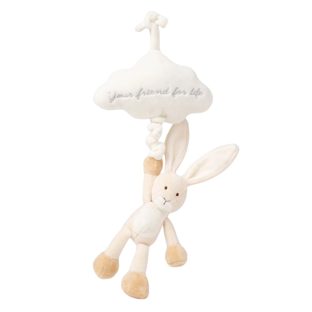 Teddykompaniet Diinglisar Speldosa Moln Kanin Beige
