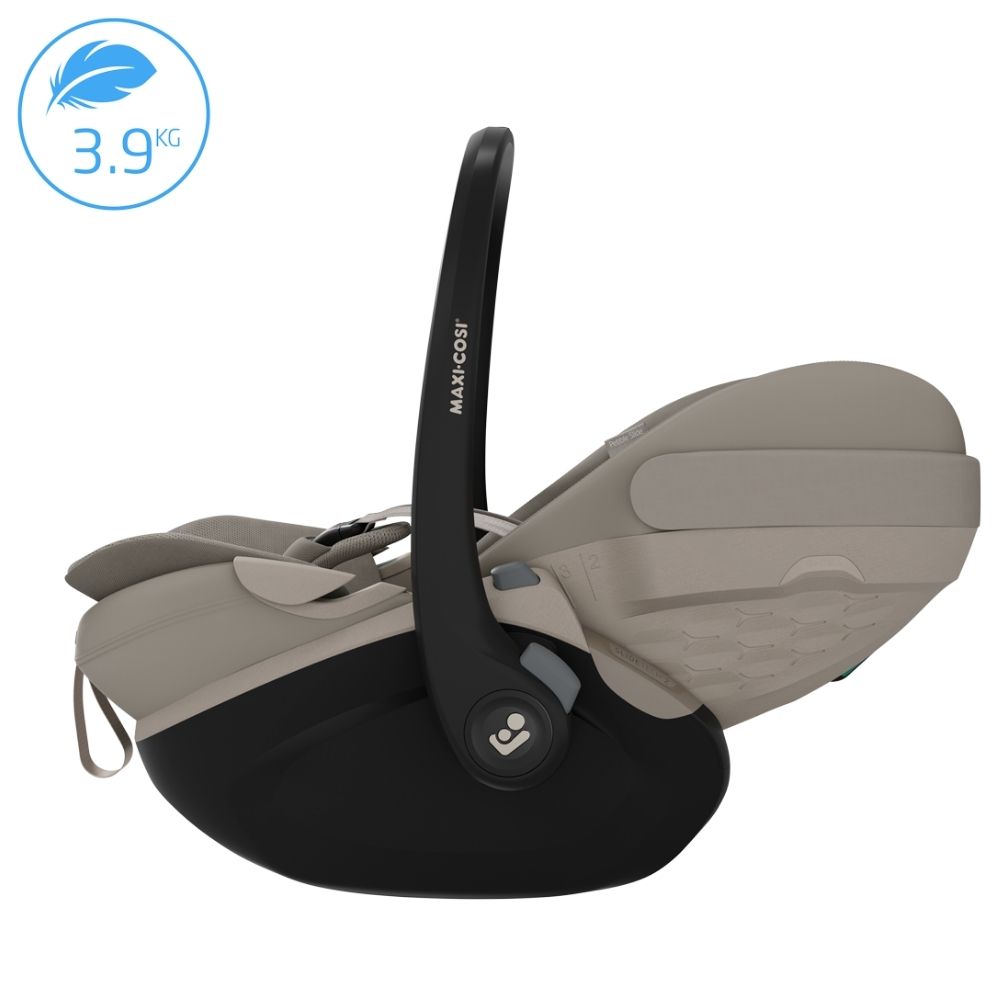 Maxi-Cosi Pebble Slide Pro Babyskydd Sapphire Sand