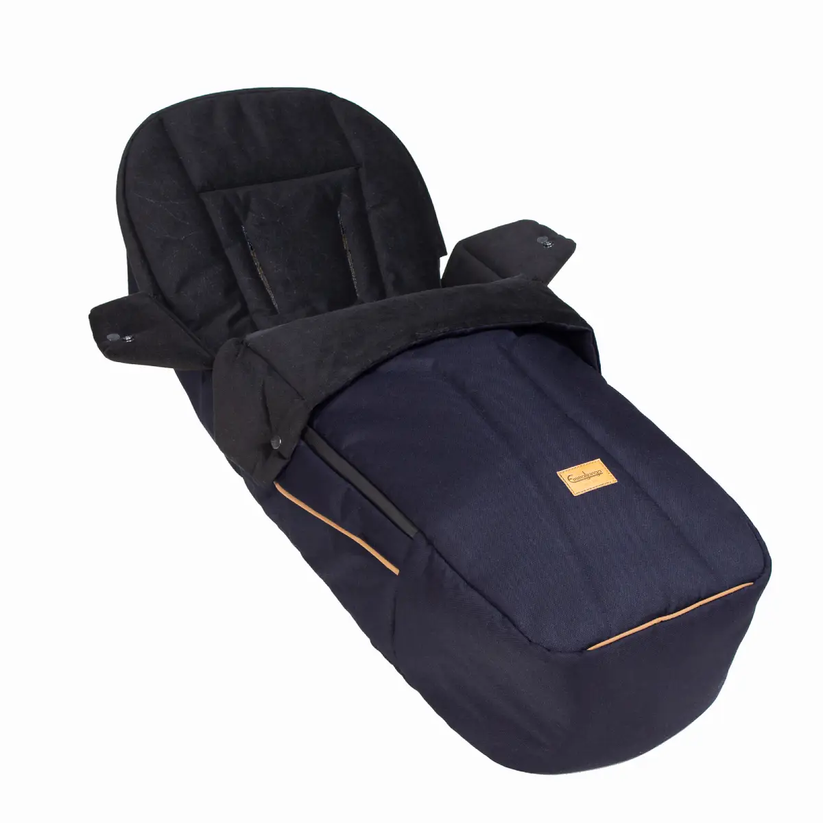 Emmaljunga 3in1 Åkpåse flat+ Outdoor navy MY27