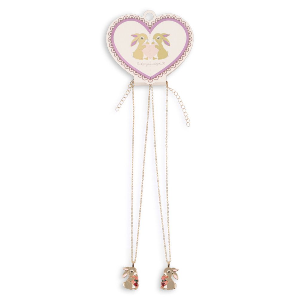 Konges Slöjd Bunny Bestie Halsband Gold