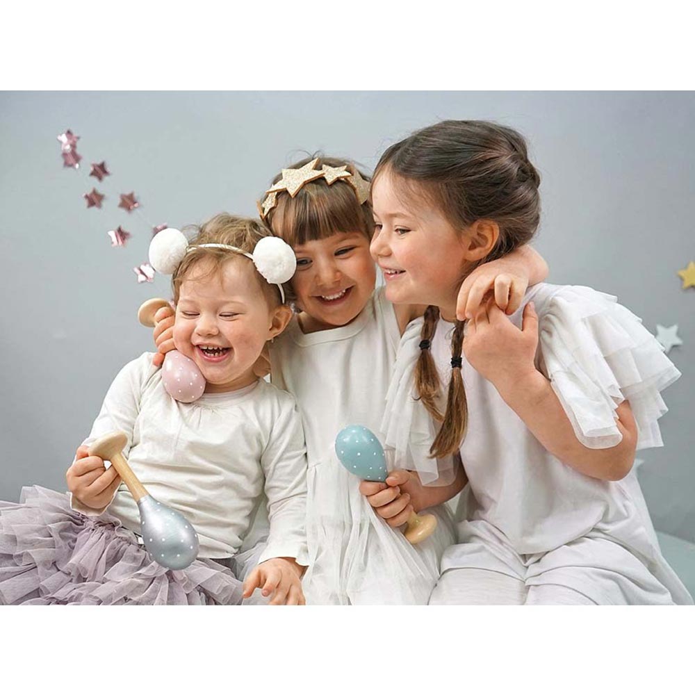 JaBaDaBaDo Maraccas silver