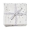Done by Deer swaddle 2-pack Dreamy dots white