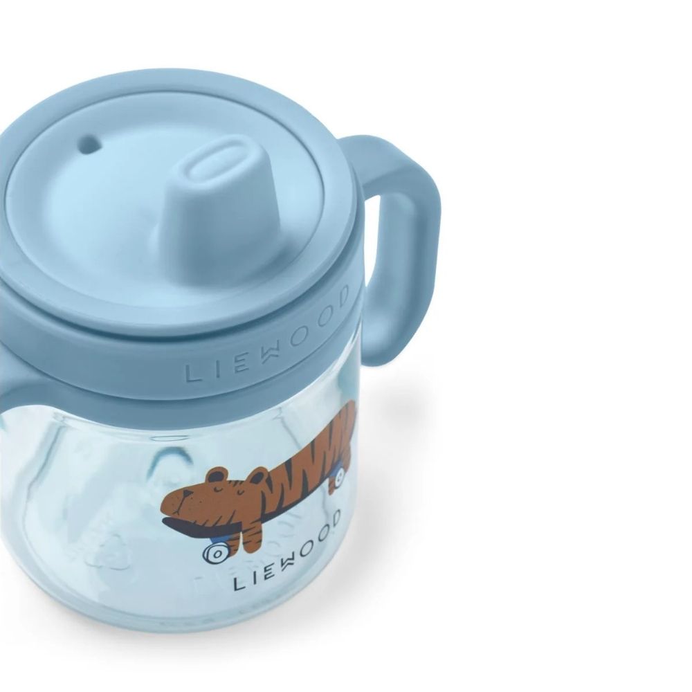 Liewood Kylo pipmugg i tritan 280 ml - Fun / Beach blue