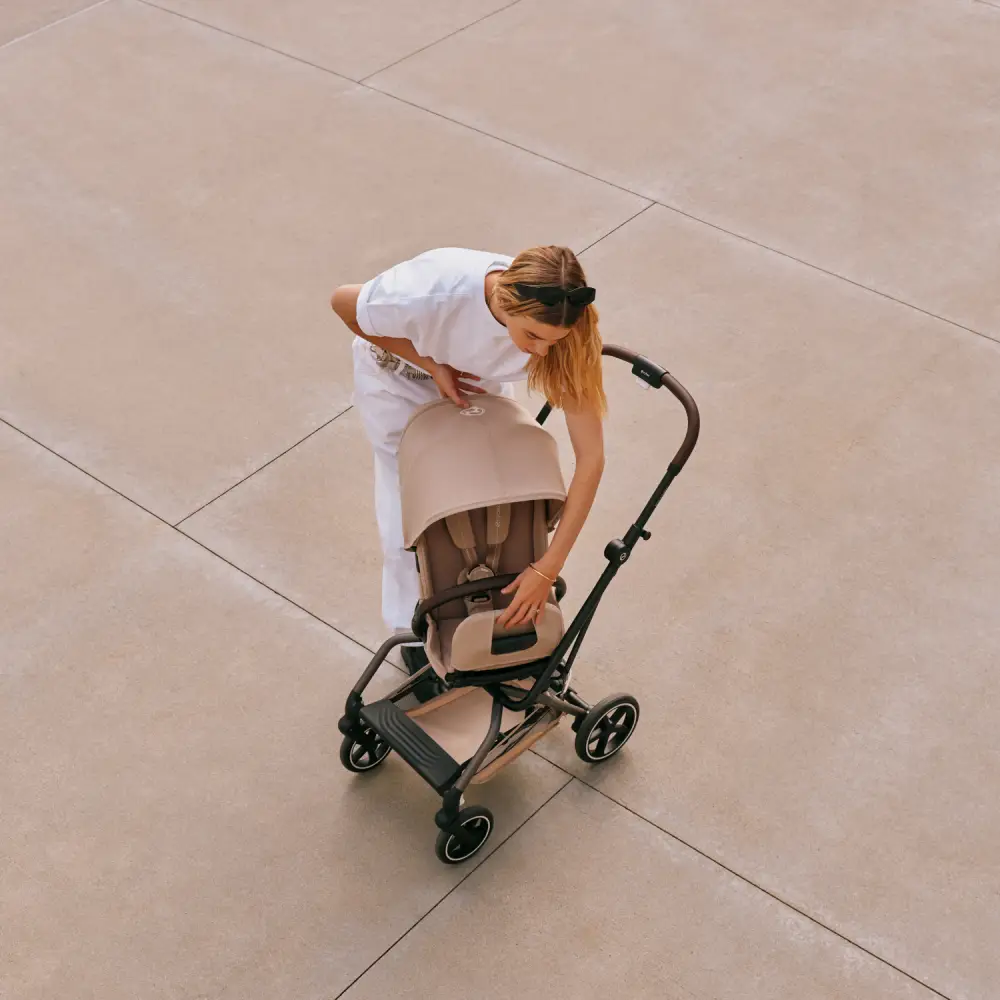 Cybex EEZY S TWIST Barnvagn + 2 TPE Almond Beige