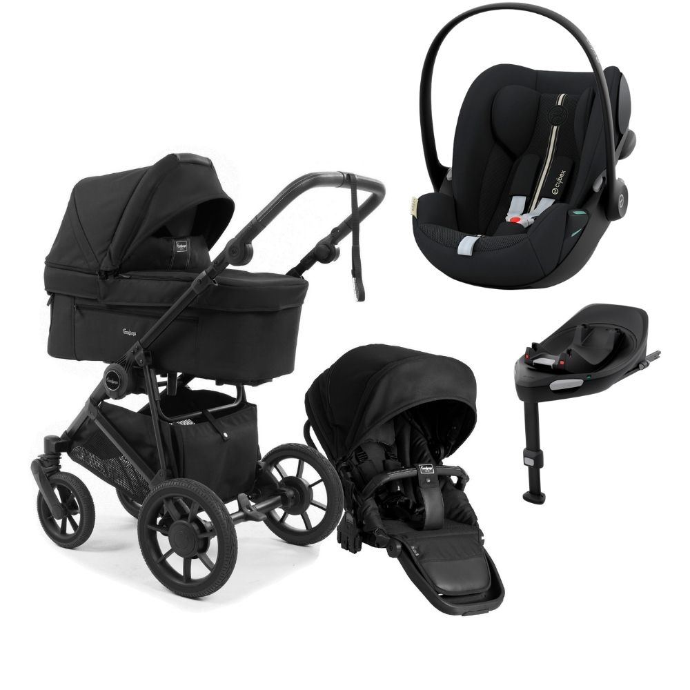 Emmaljunga Super Sonic + Cybex Cloud G + isofixbas