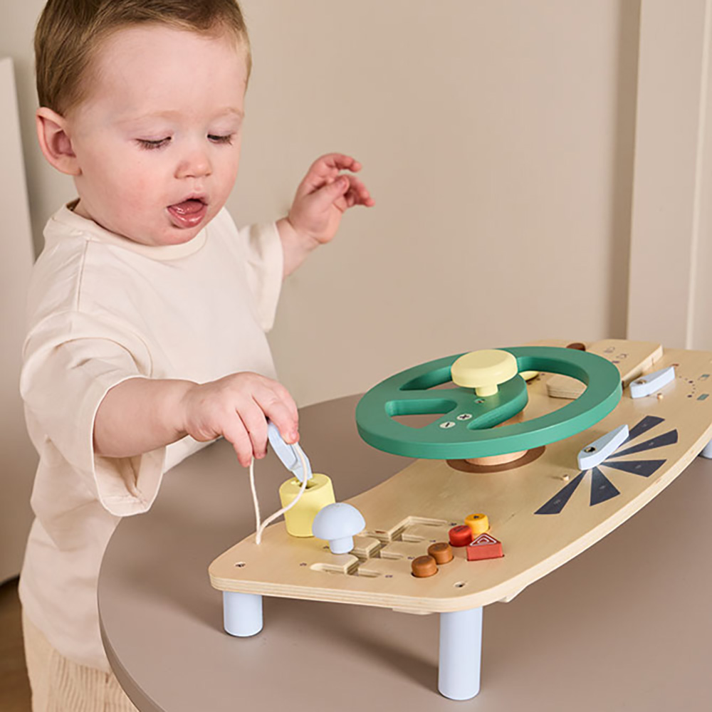 Kids Concept Aktivitestbräda Bil