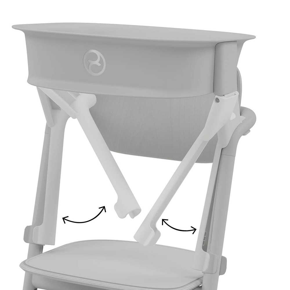 Cybex LEMO Learning Tower Suede Grey mid grey