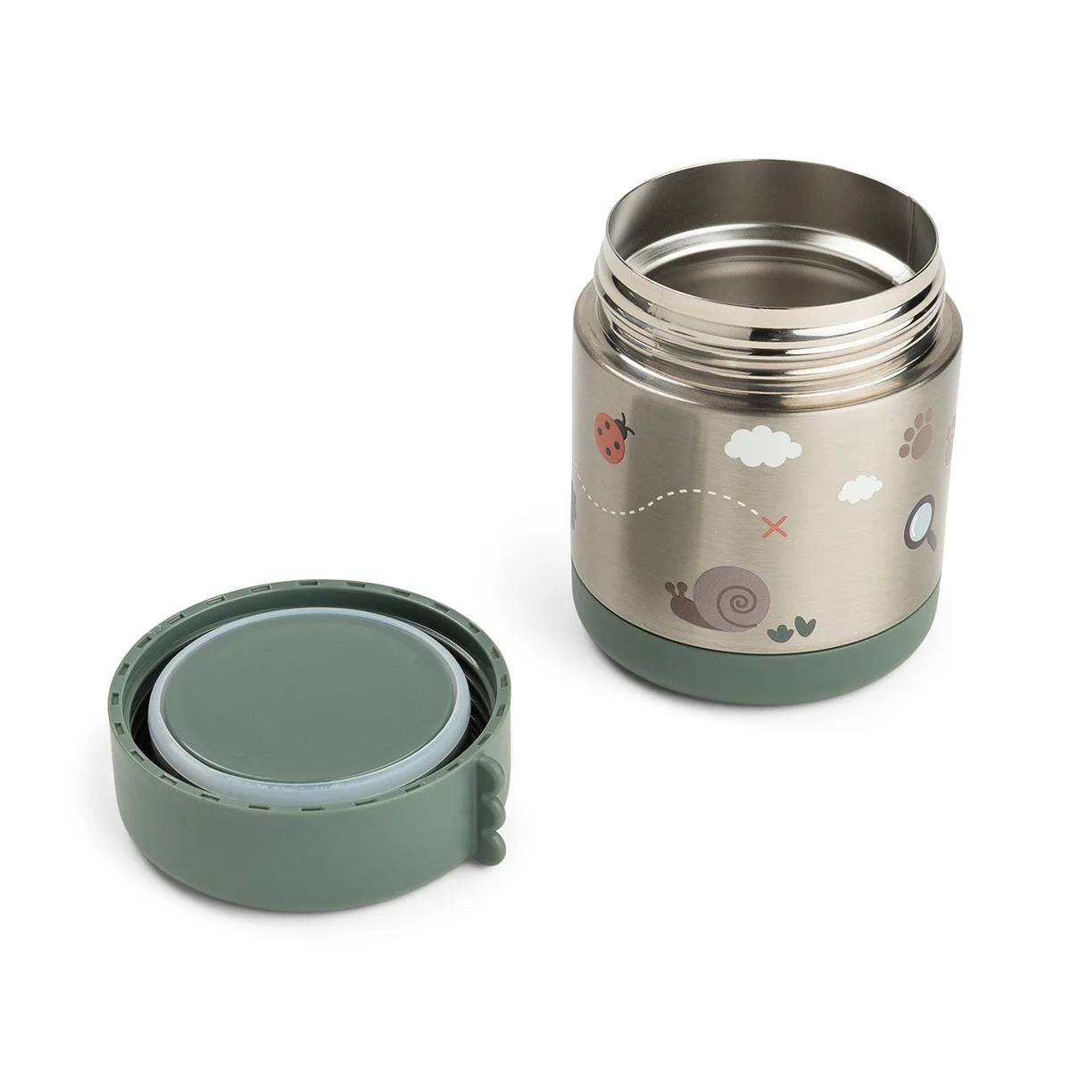 Done by Deer mattermos tiny trails green 300 ml