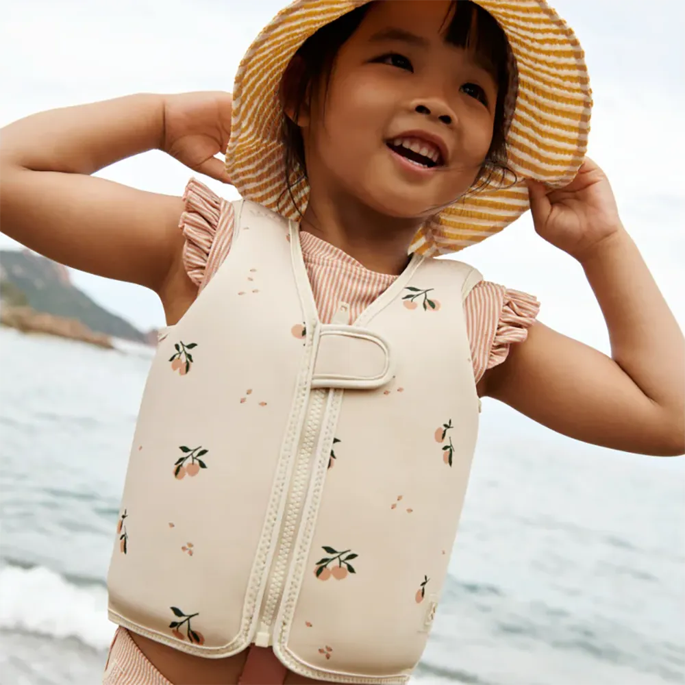 Liewood Dove Badväst Peach/Sea shell 11-15kg