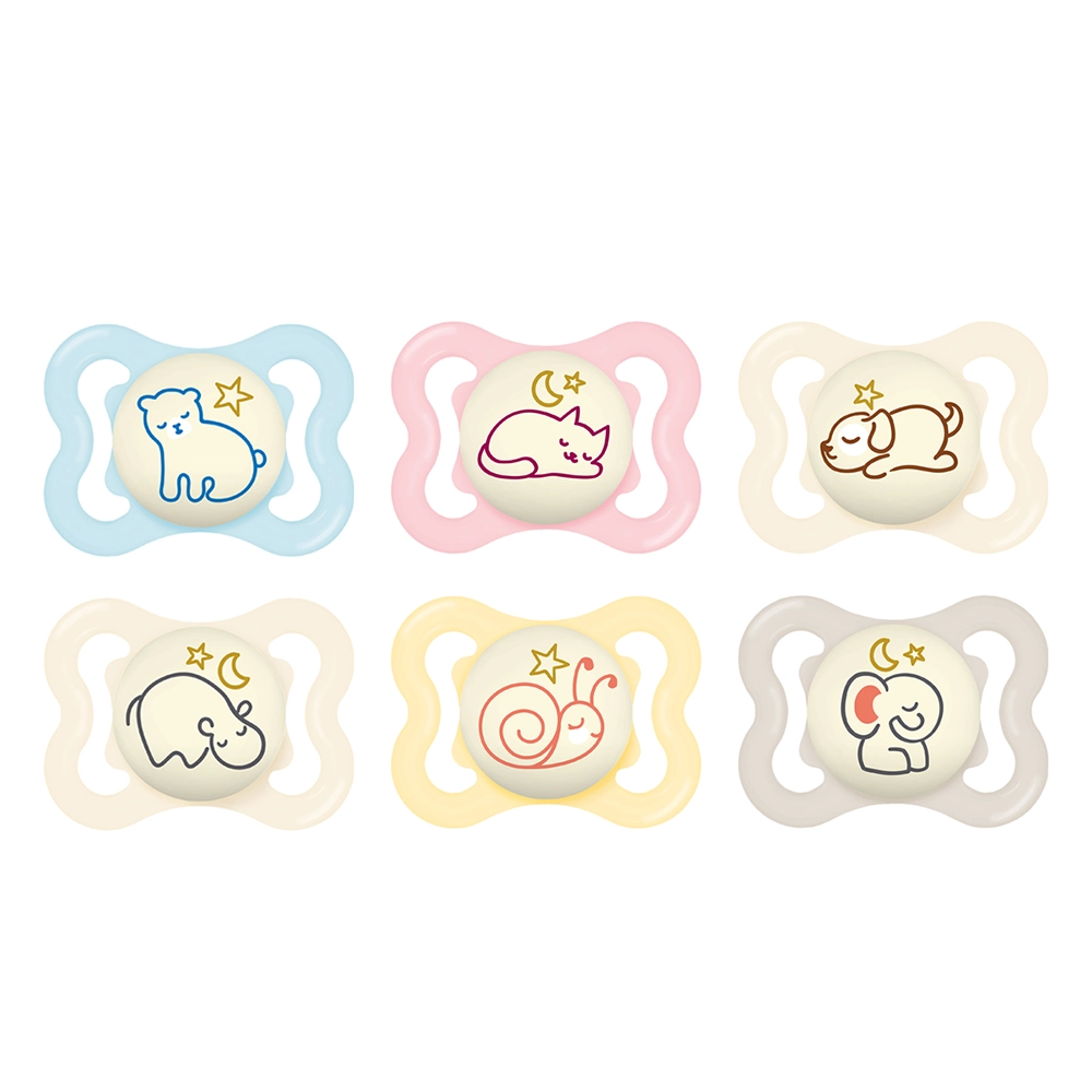 MAM Supreme Night 0-6 mån Silk Mix Blandade Färger 1p