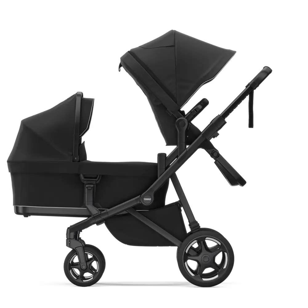 Thule Sleek 2 barnvagn bundle Black