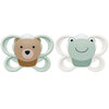 NUK napp Perfect Match Air bear/frog 0-6 mån