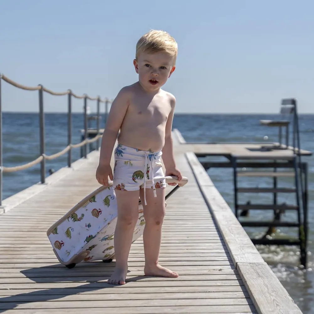 Filibabba Orla Badshorts 3-4 år - Dino Beach