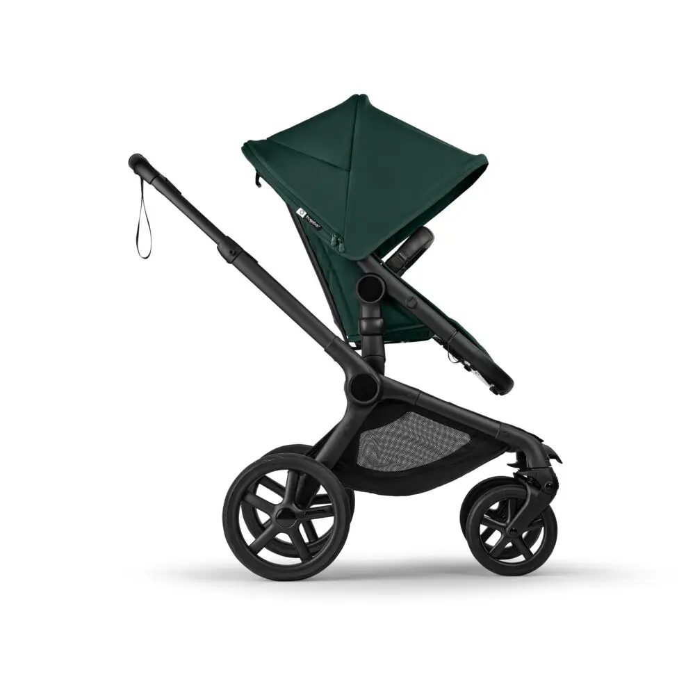 Bugaboo Fox 5 renew barnvagn black/fern green