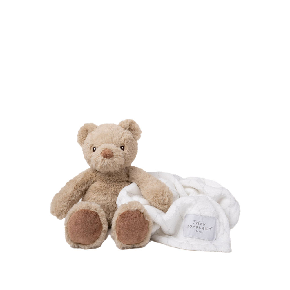 Teddykompaniet Sven med filt i presentbox