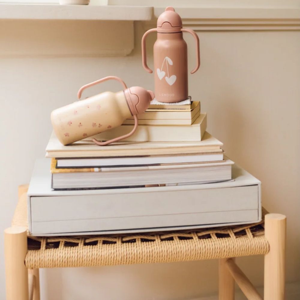 Liewood Kimmie Vattenflaska 250 ml Sweethearts / Pale tuscany