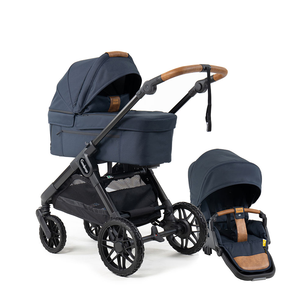 Emmaljunga Sento Max Flat+ Outdoor Dark Navy