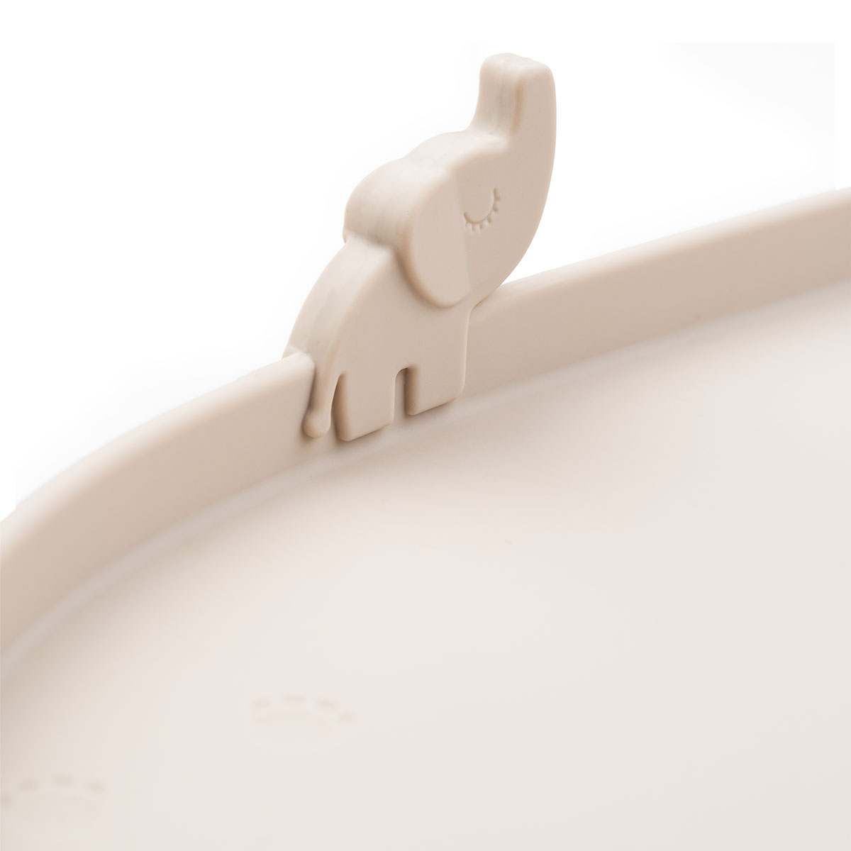 Done by Deer Silikonunderlägg med kant Elphee Sand