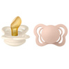 BIBS napp Couture 2-pack latex 0-6m Ivory/Blush