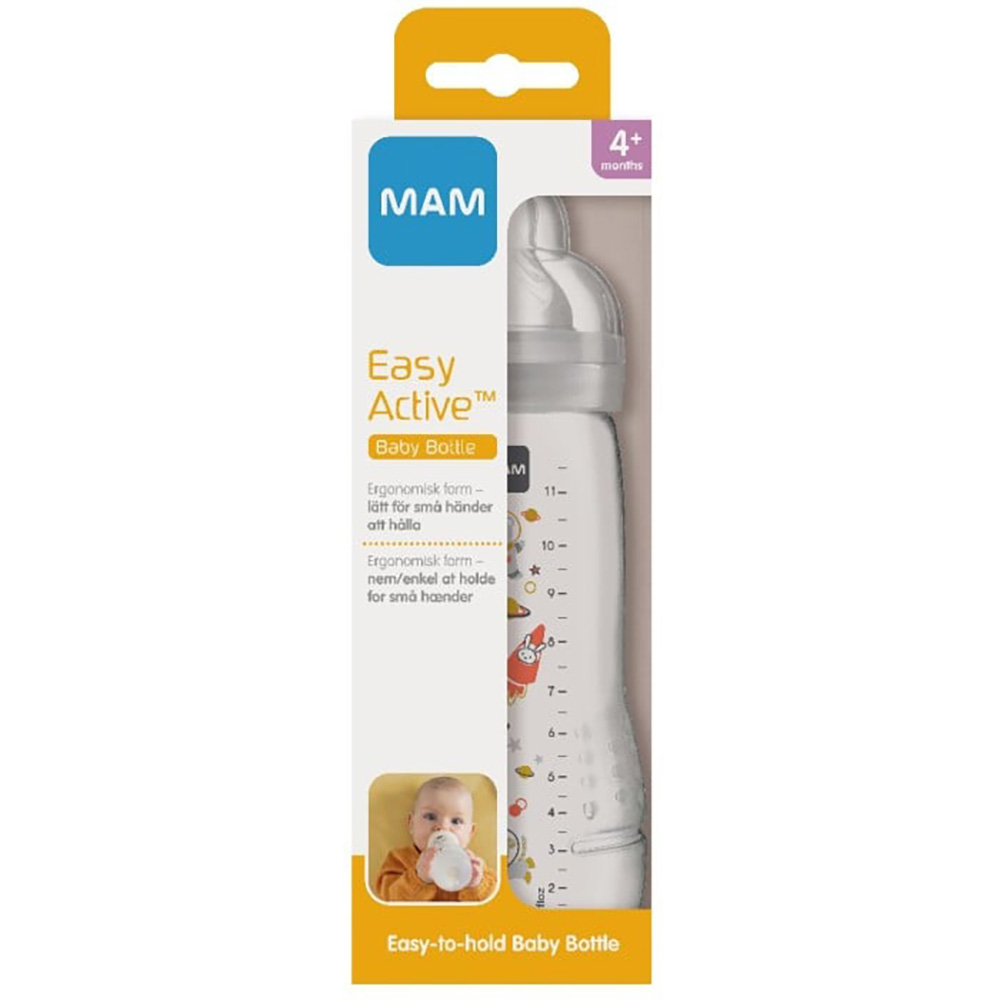 MAM Easy Active Nappflaska 330ml Neutral