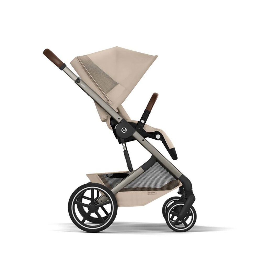 Cybex Balios s lux tpe incl. hopfällbar liggdel almond beige