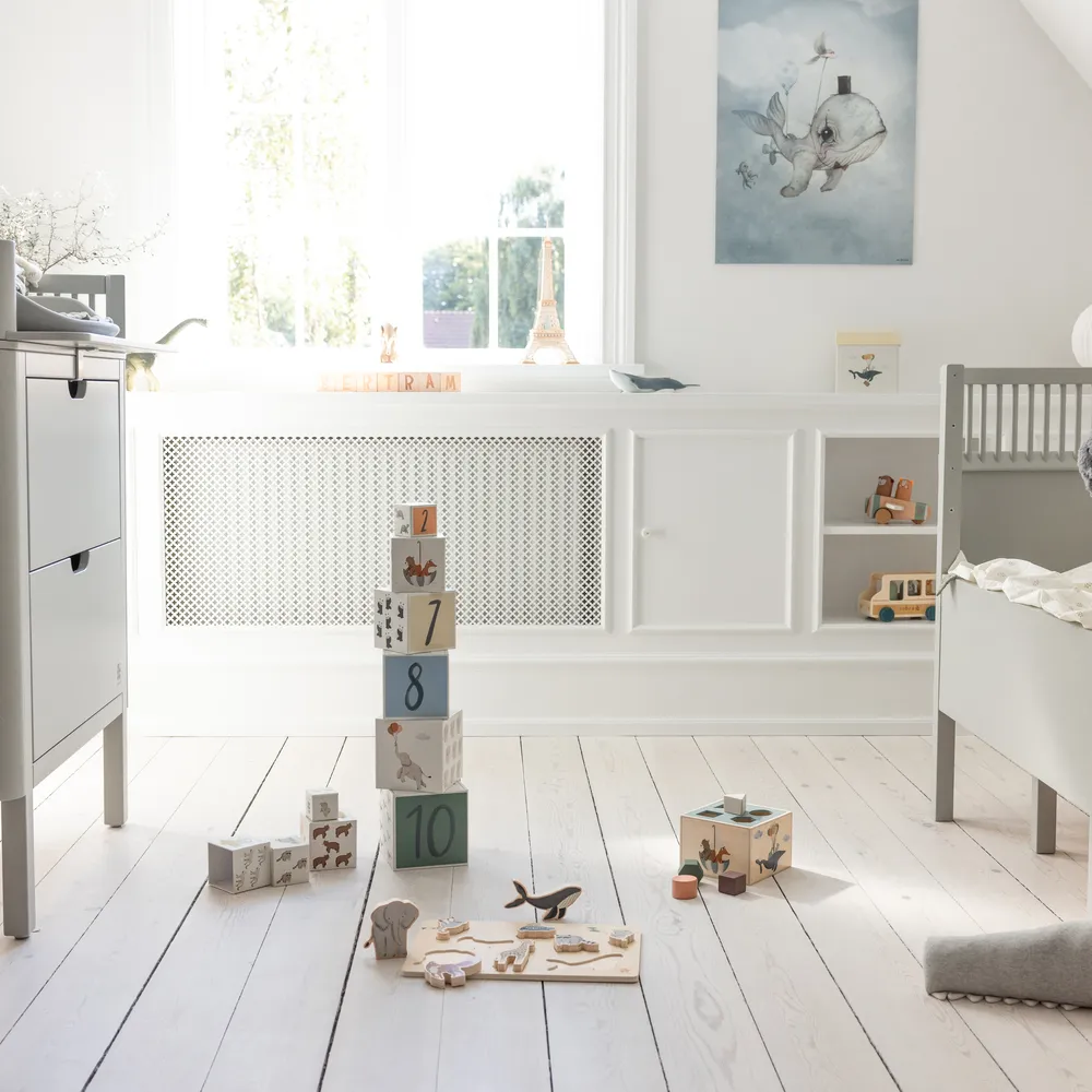 Sebra Baby & Junior växasäng Stone