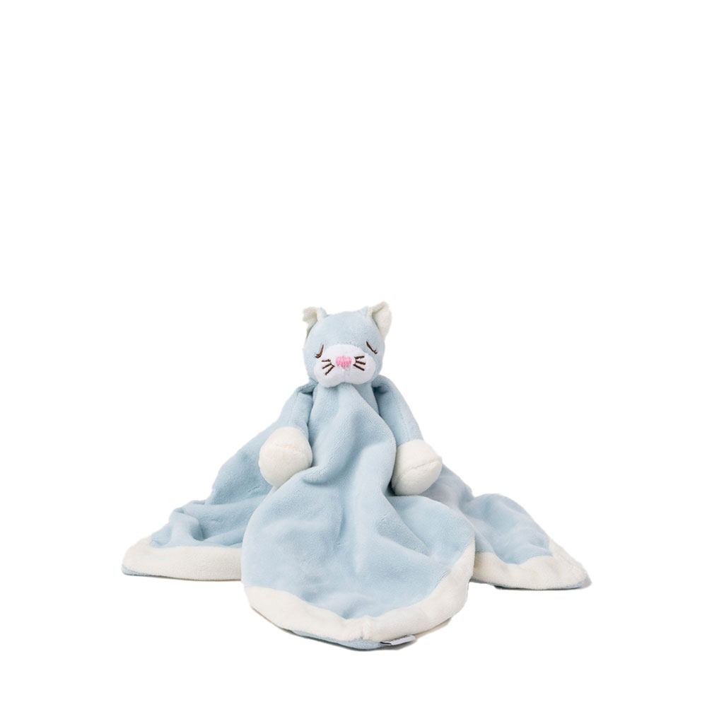 Teddykompaniet Diinglisar Snuttefilt Katt Babyblå