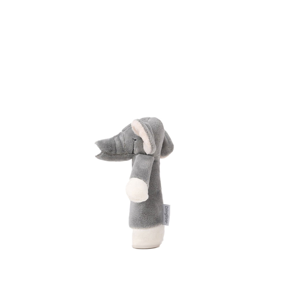 Teddykompaniet Diinglisar Skallra Elefant Grå