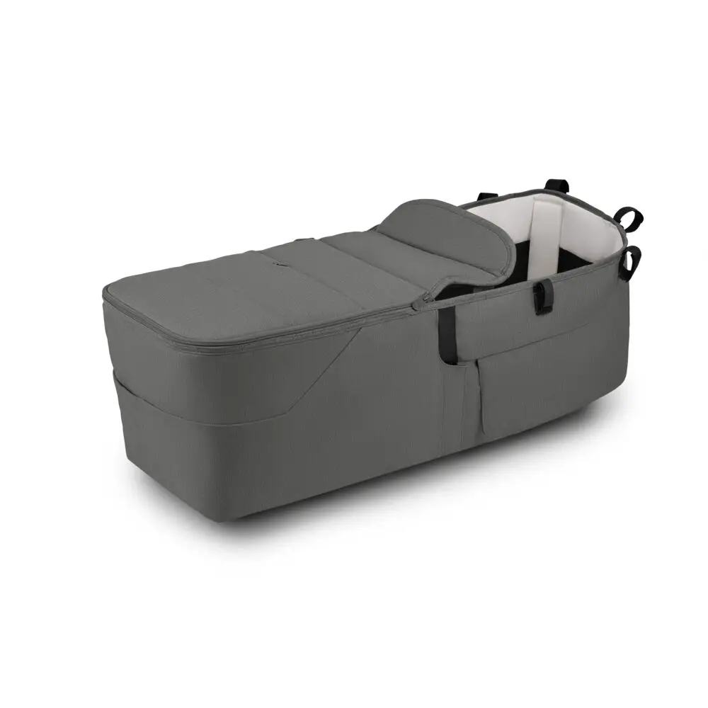 Bugaboo Donkey 6 tvilling liggdelsklädsel komplett Moon Grey