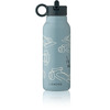 Liewood falk vattenflaska 350 ml race cars / beach blue 