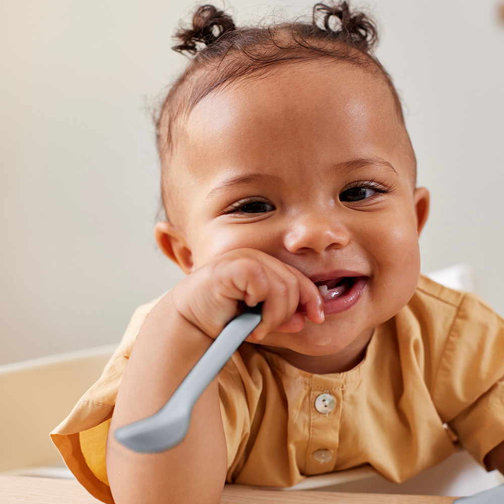 Everyday Baby Silikonsked 2-pack Quiet Grey