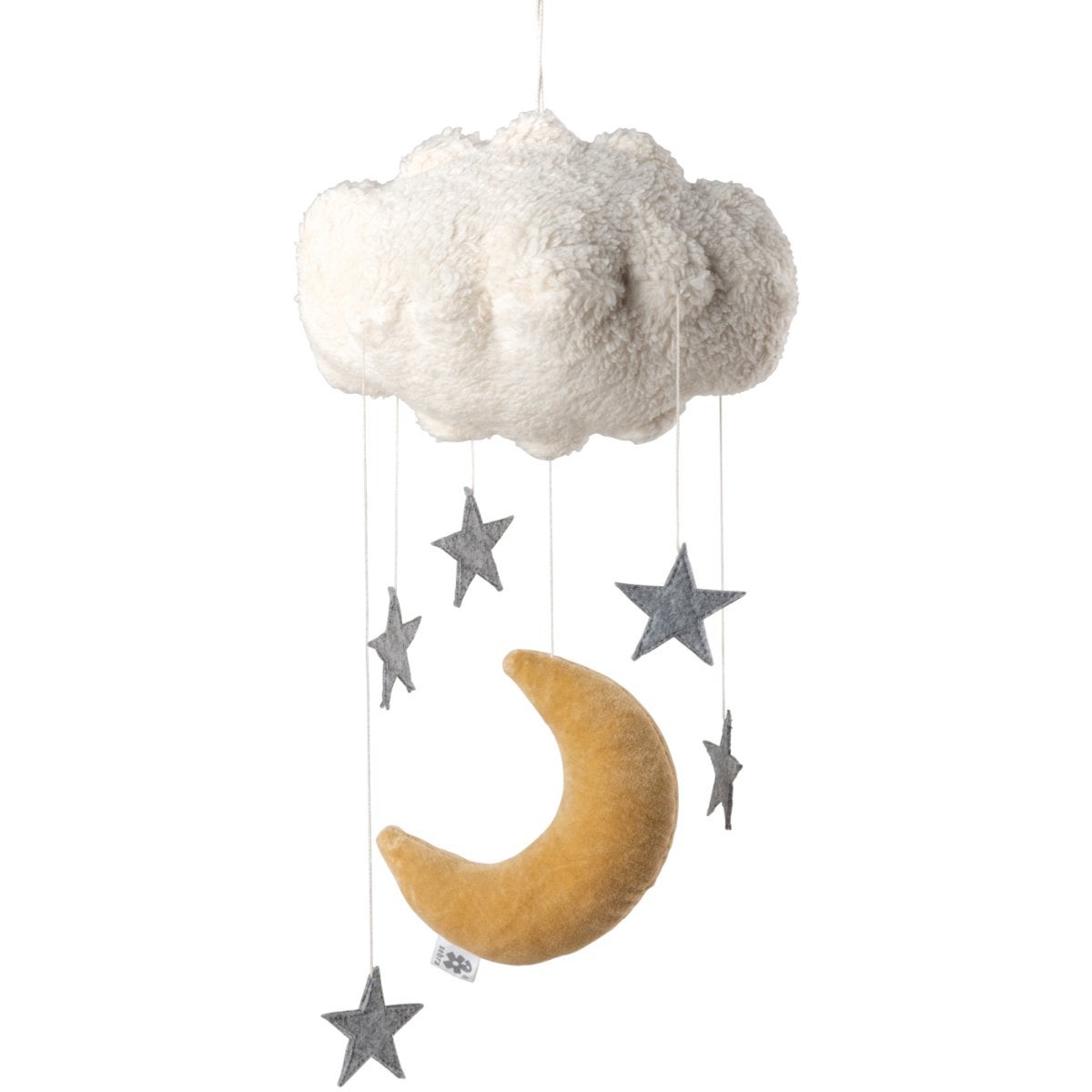 Sebra babymobil måne och stjärnor