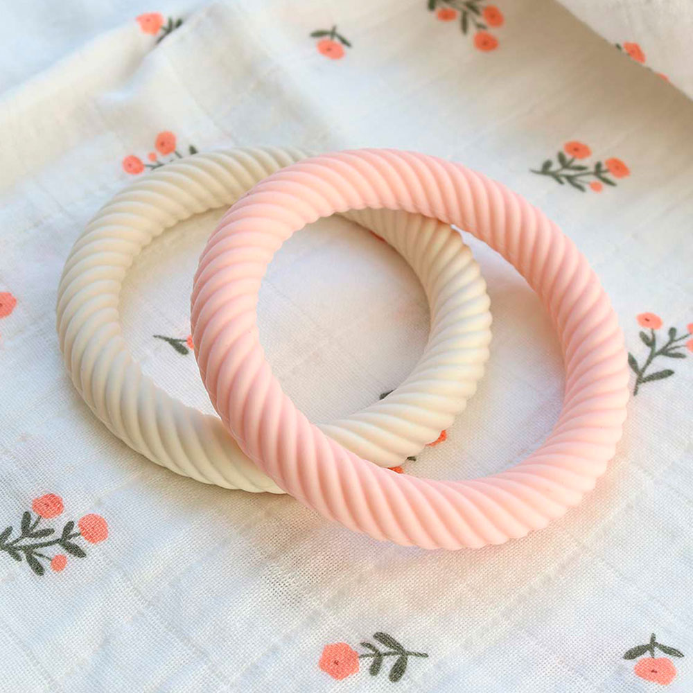 A Little Lovely Company silikon bitring Classic Strawberry Cream